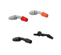 Fazvncv Lot de 4 pièces de pulvérisateur de rechange pour arrosage, accessoires de jardin, buse montée sur épaule