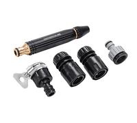 Fazvncv Lot de 5 buses haute pression pour lavage de voiture et arrosage de jardin avec matériaux en alliage de cuivre résistant