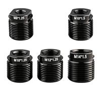Fazvncv Lot de 5 changeurs de fil de transmission automobile en différentes tailles pour améliorations de transmission manuelle Noir anodisé