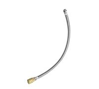 Fazvncv Mandrin pneumatique à verrouillage automatique en cuivre avec 2 mâchoires Filetage 6,35 mm pour gonflage de pneus Tube métallique 45,8 cm