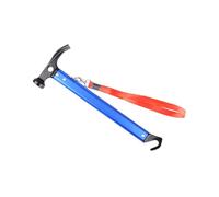 Fazvncv Marteau d'extérieur avec cordon extracteur de piquets multifonction pour tente de camping Maillets