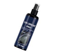 Fazvncv Nettoyant pour rail de fenêtre avec bandes de serviette, joint de ceinture, agent adoucissant 100 ml, agent de levage de vitres de porte, lubrifiants de fenêtre en spray haute lubrification