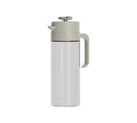 Fazvncv Pichet à thé en verre borosilicate épais de capacité 800/1500 ml avec couvercle anti-fuite pour boissons chaudes et froides