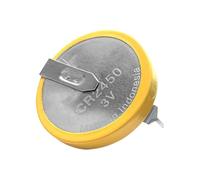 Fazvncv Pile bouton pratique 3 V - Tension stable - Dispositif de sortie - Texture en acier inoxydable - Pour systèmes de contrôle de compteurs extérieurs - Batterie industrielle
