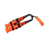 Fazvncv Pique-glace de survie en hiver - Sifflet d'urgence intégré - Burins à main pour améliorer l'environnement de la neige