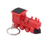 Fazvncv Porte-clés en forme de train avec lumière LED sonore - Porte-clés décoratif à suspendre pour dos arrière