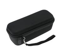 Fazvncv Sac de rangement pour haut-parleur design antichoc avec fermeture éclair et compartiment intérieur pour haut-parleur Sac de rangement pour accessoires