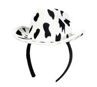 Fazvncv Stovepipe Chapeau à bord court Magicien Cadeau surprise pour petit ami, père, oncle, Halloween, cosplay, Panama Homme