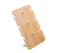 Fazvncv Support à lunettes en bois naturel pour plusieurs paires - Installation facile sans outils nécessaires - Construction légère - Économie d'espace, taille unique, Comme décrit