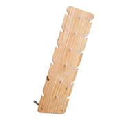 Fazvncv Support à lunettes en bois naturel pour plusieurs paires - Installation facile sans outils nécessaires - Construction légère - Économie d'espace, taille unique, Comme décrit