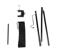 Fazvncv Support de lampe de camping léger portable pour extérieur, tente à suspendre, facile à installer, pliable pour le camping en plein air et la randonnée