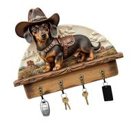 Fazvncv Support mural unique en bois avec grande capacité de poids pour un rangement sécurisé et une décoration de la maison