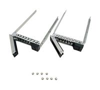 FAZXFAZ Lot de 2 serveurs de disque dur 2,5" pour Dell 14ème 15ème 16ème génération R350 R440 R450 R540 R550 T560 R640 R650 R660 R740 R750 R760 R840 R940 0 SAS SATA Plateau disque dur nouveau DXD9H