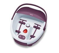 Beurer FB 21 Bain de pieds, avec réflexologie plantaire, embouts pédicure et lumière infrarouge