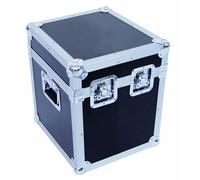 Mallette Roadinger Universal-Transport-Case avec poignée de transport noir, argent aluminium, bois