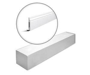 FB2 WALLSTYL Plinthe - 10 pièces (20 m) - 100 x 13 x 2000 mm - NOËL & MARQUET - une marque de NMC - Polystyrène haute densité