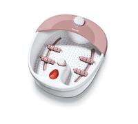 Beurer Bain de pieds FB 20 – Remous, bulles et vibrations, 3 niveaux, infrarouge, embouts pédicure