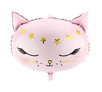 PartyDeco Ballon Foil FB47 – Petit, thème Chats, 48 x 36 cm