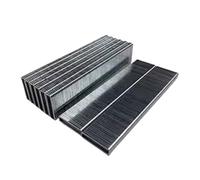 FBANULPEX Clous galvanisés à tête inclinée, Clous de Tapisserie Calibre 20, 8/10/13/19/22 mm, en Forme de U, for agrafeuse électrique ou Meuble, 5000 pièces(8mm)