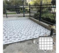 FBANULPEX Couvercle de Chambre Invisible Ultra-résistant, Tailles Multiples de Cadre de Couverture de Trou d'homme de Fosse septique d'acier Inoxydable(5cm,50 * 50cm/19.6 * 19.6in)