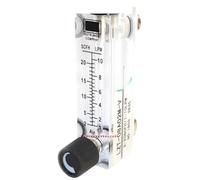FBANULPEX Débitmètre de gaz, débitmètre d'oxygène et d'air, Débitmètre à Flotteur for gaz Liquide, Panneau en Verre Organique LZT identique à LZT-0806, 1 pièce(12)