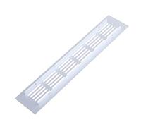 FBANULPEX Grille d'aération Circulaire en Acier Inoxydable, Grille d'aération perforée en Alliage d'aluminium, Dimensions 5 cm/8 cm x 15-50 cm(50x250mm)