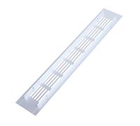 FBANULPEX Grille d'aération Circulaire en Acier Inoxydable, Grille d'aération perforée en Alliage d'aluminium, Dimensions 5 cm/8 cm x 15-50 cm(80x300mm)