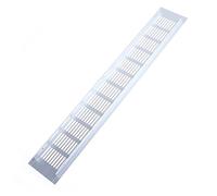 FBANULPEX Grille d'aération Circulaire en Acier Inoxydable, Grille d'aération perforée en Alliage d'aluminium, Dimensions 5 cm/8 cm x 15-50 cm(50x300mm)