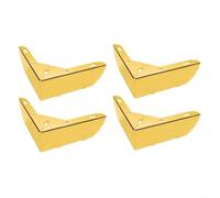 FBANULPEX Pieds de mobilier Industriel à Usage intensif, Ensemble Multicolore de l'acier au Carbone 55mm de Jambes de Sofa en métal de 4 avec des Protections antidérapantes