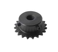 FBANULPEX Pignon à chaîne Industriel à Rouleaux, Pignon de chaîne à Rouleaux 04C 9-19 Dents, alésage 5-10 mm, Acier 45(10 Teeth,Bore 10mm)