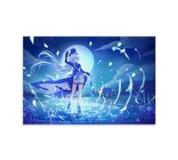 FBBINKA Game Genshin Impact Furina De Fontaine - Décoration murale moderne et esthétique - Cadeau pour un ami - Sans cadre - 40 x 60 cm