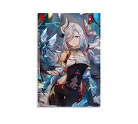 FBBINKA Game Genshin Impact Shenhe - Décoration murale moderne et esthétique - Cadeau pour un ami - Style Shenhe - 20 x 30 cm