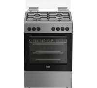 Beko Cuisinière FBE62120XD 60x60 Inox ventilée 4F Classe A C