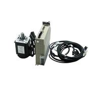 FBFTGMRMTA Servomoteur 400w 750w, servomoteur C30 17 Bits, encodeur Absolu avec RS485 AC220V 1,27 nm 2,4 nm, for graveur CNC 60CST 80CST(400W Black,Without Brake)