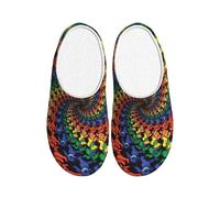 FBGHHTY Bear Dancing Chaussons d'intérieur et d'extérieur pour homme et femme avec semelle TPR polyvalente et élégante