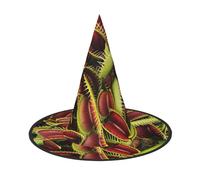 FBGHHTY Chapeau de fête carnivore pour adultes avec imprimé de plantes pour fête de carnaval et cosplay