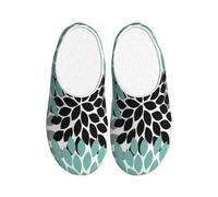 FBGHHTY Dahlia Chaussons d'intérieur et d'extérieur polyvalents et élégants avec semelle TPR pour homme et femme