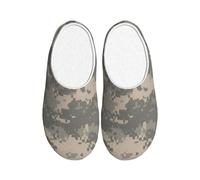 FBGHHTY Pantoufles d'intérieur et d'extérieur polyvalentes et élégantes pour homme et femme avec motif camouflage numérique