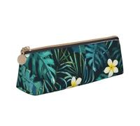 FBGHHTY Trousse à crayons pour étudiant - Grande capacité - Imprimé hawaïen - Pochette triangulaire - Pour tous les jours -