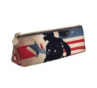 FBGHHTY Trousse à crayons pour étudiants - Grande capacité - Motif soldats militaires américains - Motif patriotique