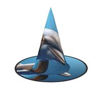 FBGHHTY Unique 3D Animal Dauphin Print Couvre-chef pour adultes Fête Maison Célébrations Carnaval Party Chapeau Cosplay Costume
