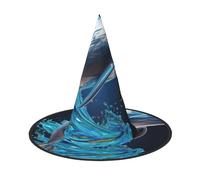 FBGHHTY Unique 3D Animal Dauphin Print Couvre-chef pour adultes Fête Maison Célébrations Carnaval Party Chapeau Cosplay Costume