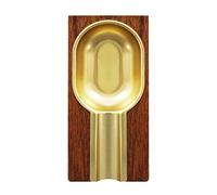 FBHappiness Cendriers Cendrier à cigares en Bois Accueil Cendrier en métal Porte-Cigare extérieur Cendriers à Cigarettes pour Accessoires de cigares Décoration de la Maison (Color : B)