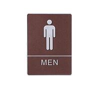 FBHappiness Panneau de Porte WC Autocollant Amovible en Simili Cuir, Motif Homme/Femme.Panneau de Porte WC Autocollant Amovible en Simili Cuir, Motif Homme/Femme.