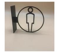 FBHappiness Panneaux de signalisation pour Toilettes Hommes et Femmes, Parking d'hôtel, centPanneaux de signalisation pour Toilettes Hommes et Femmes, Parking d'hôtel, Centre Commercial