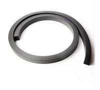 FBHDKJNFG Bande d'éponge latérale porte de fenêtre scellée EPDM Rubber Foam Sponge Bar Seal Strip Flat Bar Black 5 Meters Multiple Sizes