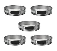 FBHDKJNFG Les Jardins, 5pcs/Set Garden Riddle Sieve Mesh Soil Sift Compost Seed Tray Gardening Tool
