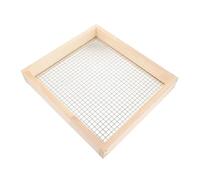 FBHDKJNFG Les Jardins, Sieve Wood Soil Gardening Tool Solid Gravel Sifter Compost Screen for Rock Cleanining