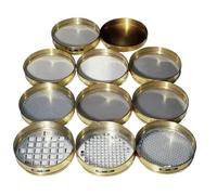 FBHDKJNFG Les Jardins, Soil Sieve 1 Set Soil Sieve Large Garden Riddles Test Sieves Mesh Riddle Sifter Gardening Tools