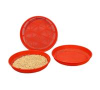 FBHDKJNFG Les Jardins, Soil Sieve 3pcs Portable Sifters for Compost Soil Plastic Sand Mesh Sieves Screen Garden Beach Planting Accessoriess